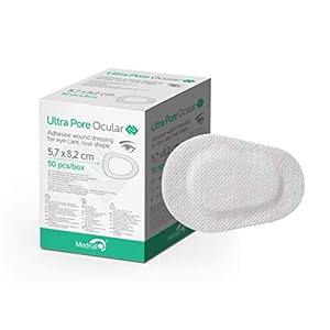 Medrull Ultra Pore Oculaire Steriele Lijm Wond Dressing Pleister voor Oogverzorging 50 Stuks