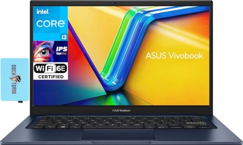 Vivobook - Espansore per porta hub DKZ con display da 14 6 core Intel i3-1215U di RAM da UHD WiF 6E 5.3 Webcam Win 11 Pro 1 TB full-hd 16 GB bluetooth solid state drive usb pci-express