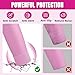 BKBY 2PCS Silicone Boot Compatible with Owala 30oz & 40oz FreeSip Sway Bottles & Tumblers, Protective Anti-Slip Bottom Cover Sleeve for Freesip Sway Tumbler (Peachy Keen)