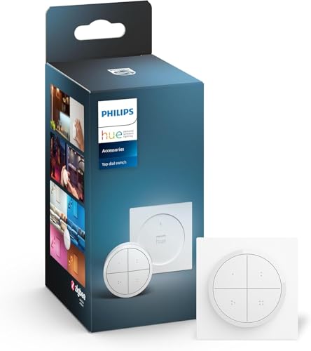 Interrupteur à cadran Philips Hue Tap [Blanc] Contrôle facile de ...