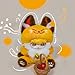 QOI Ciaoka Lucky Meow III Series Vinyl Face Plush 1PC Random Design Action Figures Home Decorations, Holiday Birthday Gifts