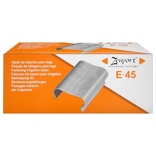 Zenport AE45 Fastening Staples, Box of 600, Silver - 3 Pack