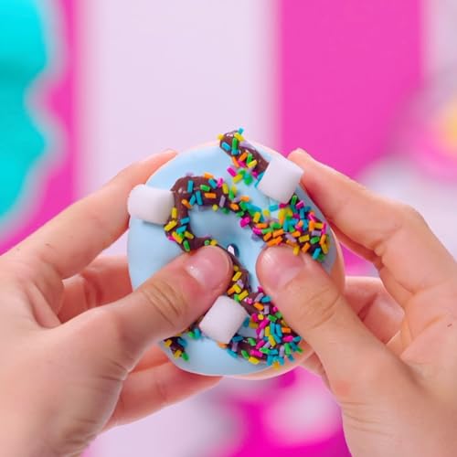 So Slime Sensations Sugary Crush Donuts – Machen Sie lustige Schleim-Leckereien – enthält alles, was Sie brauchen, um bunte Donuts aus verschiedenen Verbindungen zu machen – 6+, lebendige, süße Farben