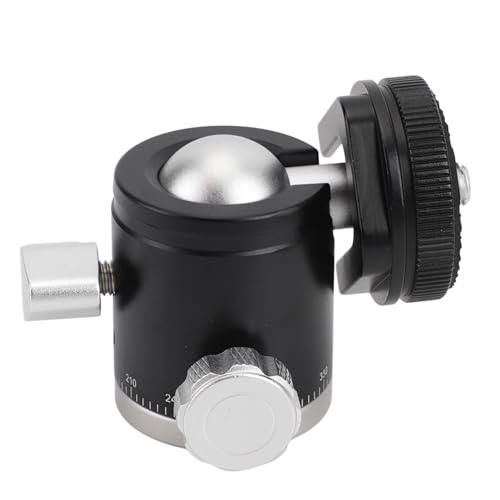Annadue Mini Głowica Kulowa ze Stopu Aluminium, Obrotowy Statyw do