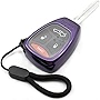 Compatible with Chrysler 200 300 PT Cruiser Dodge Charger Magnum Durango Jeep Grand Cherokee Commander Liberty TPU Key Fob Cover Case Remote Holder Skin Protector Keyless Entry Sleeve Accessories