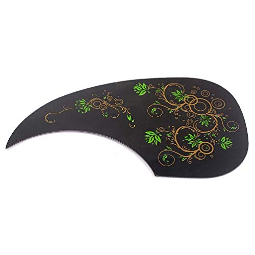 Milisten Flower Guitar Pickguard Self Adhesive Guitar Pick Guard Scratch Plate For Acoustic Electric Guitar Parts #TOP7