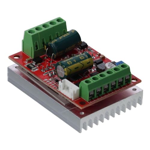 SSHHUI Motor CC sem escova de 400 W, placa de driver trifásica, controlador de motor Hall e módulo d