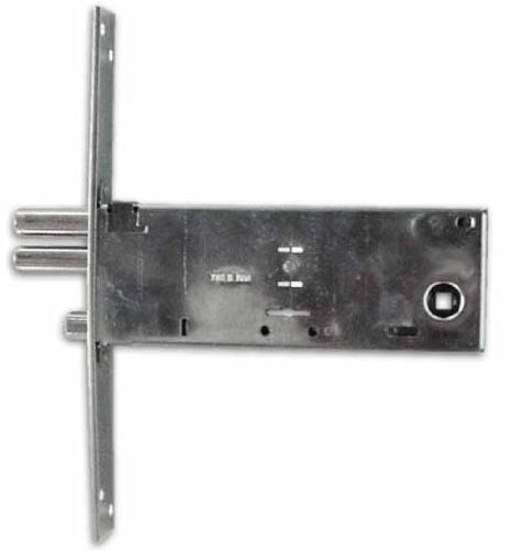 Serratura da Infilare Iseo Art. 961.901B4 Misura 90Mm Front. 24X3mm Dim.175X64mm