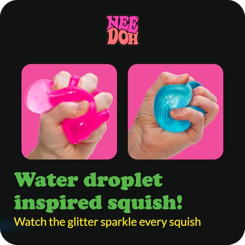 Schylling NeeDoh Dream Drop – Sensory Squeeze Toy with Dreamy Smooth Squeeze – 3″ Tall – Color May Vary (Pack of 1)