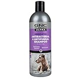 GNC Ultra Medicated Shampoo 16oz | Medicated Relief Pet Shampoo for Dogs | GNC Shampoo for Dogs with Infections & Fungus Irritation Itching, 16 Ounces