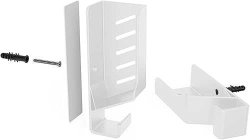 Soporte para tablet montado en la pared, con ranura de carga, soporte ajustable para teléfono inteligente para uso doméstico y oficina