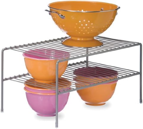 Organized Living Large Double Cabinet Shelf - Nickel