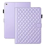 Vaitasy Coque pour iPad Mini 5/4/3/2/1 7.9 Pouces Business Cuir PU Tablet Étui pour iPad Mini 5th/4th/3rd/2nd/1st avec Fente pour Carte Fonction Stand Violet