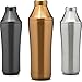 Elevated Craft Hybrid Cocktail Shaker - Premium Vacuum Insulated Stainless Steel Copper Cocktail Shaker - Innovative Measuring System - Martini Shaker for the Home Bartender - 28oz Total Volume