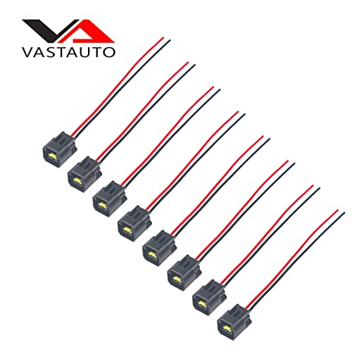 Modular Ignition Coil Female Connector Plug Wire Harness Pigtail Fits For 4.6L 5.4L 6.8L Ford F150 F250 F350 Super Duty Mustang Explorer Expedition Crown Victoria (8Pcs) #TOP5
