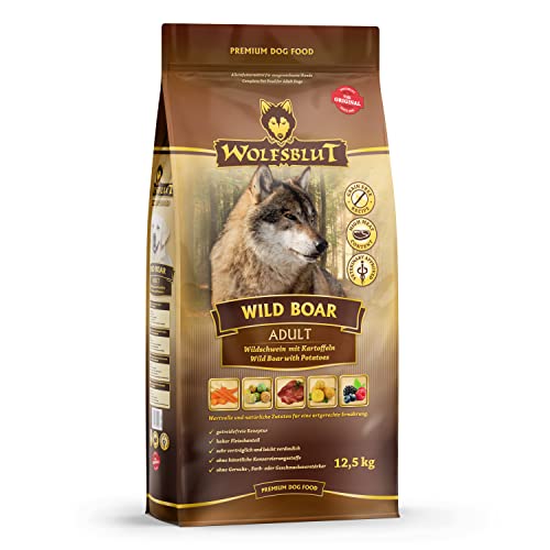 Wolfsblut - Wild Boar - 12,5 kg - Wildschwein - Trockenfutter - Hundefutter - Getreidefrei
