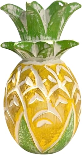 Figurine d'ananas en bois sculpté pour sublimer une table terne - 2