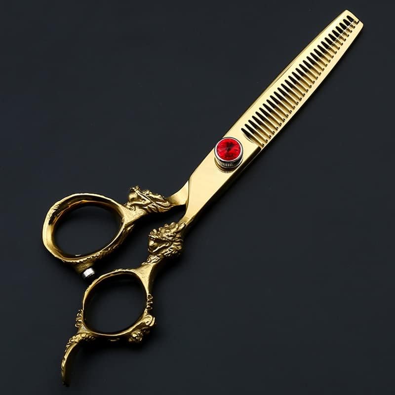 Professional Hair Cutting Shears, 6 inch Adjustable Screw Hair Cutting Scissors thinning Scissors Set,