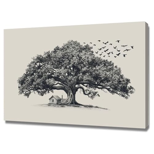 Impression sur toile grand format pour habiller un mur vide de chambre