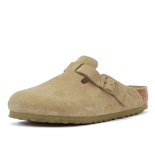 Image of Birkenstock Women's Boston Suede Clogs