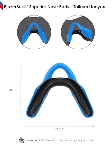 Coussinets de nez de rechange pour Oakley EVZero Path Pitch Range Blades