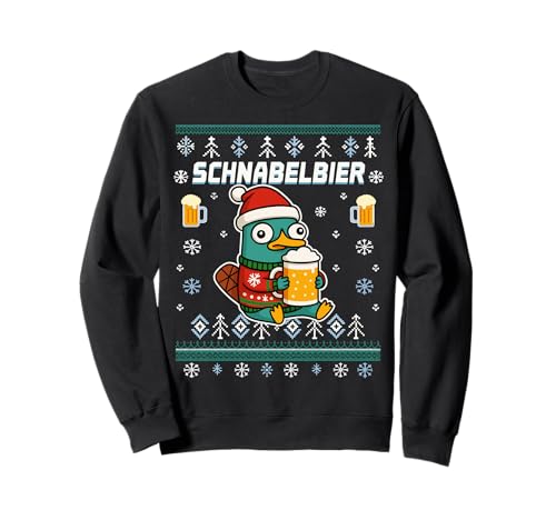 SCHNABELBIER Xmas - Lecker Bierchen Weihnachten Bier Sweatshirt