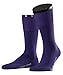 Falke Airport, Calcetines, Hombre, Rojo (Purple Night 8142), 45/46