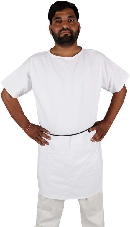 Medievals Roman Tunic Cotton Renaissance Plane Gothic Pirate Roman & Theme Party Costume SCA LARP
