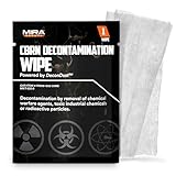 MIRA Safety CBRN Decontamination Wipe Powered by DeconDust™ – Adsorbs & Neutralizes Chemical, Radiological & Toxic Industrial Particles – Pepper Spray & Tear Gas Exposure Decon – 1 Pack