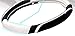 BuilLLin D Cut Steering Wheel Cover - D Shaped Flat Bottom Microfiber Leather Anti-Skid Breathable Fit 14.5