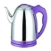 Produktbild XWH Elektrischer Wasserkocher, Automatisches Ausschalten des Wasserkochers des Haushaltshotels Mit Langem Mund 304 Edelstahl,Lila,cm