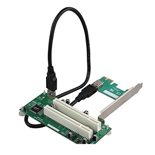 Carte adaptateur PCI-E vers PCI double emplacement USB 3.0 pour extension PC de bureau
