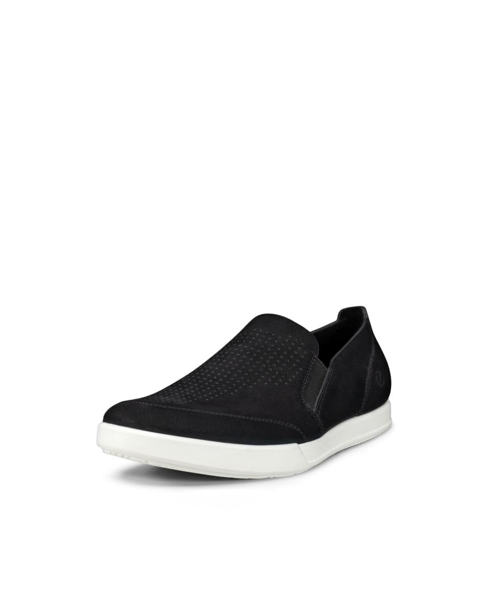 ECCO Travel M, Men's Trainers, Black/White, 6.5 UK