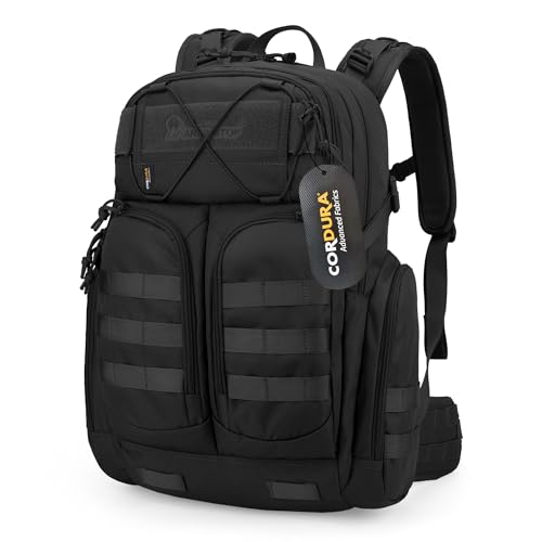 Mardingtop 40L Molle mochila militar de táctica para senderismo, alpinismo, supervivencia, mochila de cordura para hombres, mochila al aire libre, L