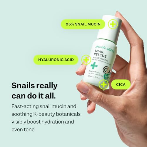 Peach Slices Snail Rescue Intensive Serum (95% Snail Mucin) — view 3
