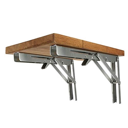 FreeTec Staffa Pieghevole 300mm, 2 pezzi Staffe