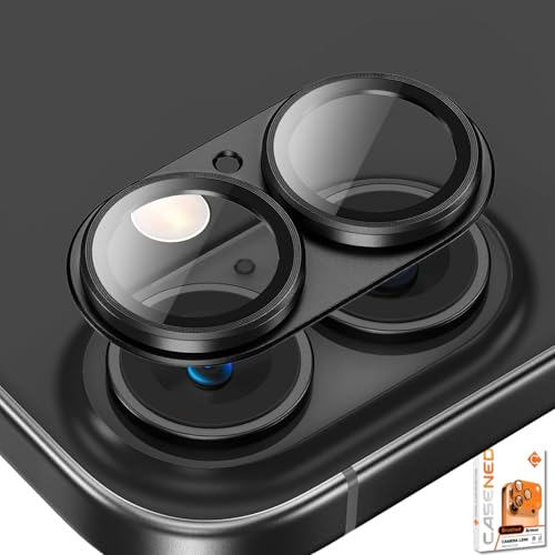 Image of Camera Lens Protector Tempered Glass for iPhone 17 - Alloy Metal Cover with Tempered Glass - Scratch Resistant, Easy Installation