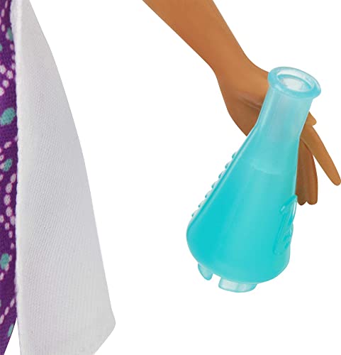 image for Barbie Careers Playset, Science Lab with 2 Scientist Fashion Dolls, Be