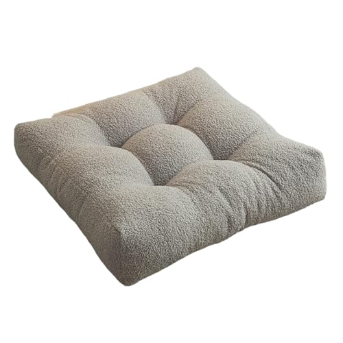 Coussin de chaise pour la maison et le bureau oreiller de siège en fourrure