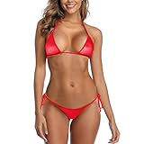 SHEERYLO Sheer Bikini See Through Bikinis Micro Mini Biquini Sexy Bathing Suits for Women Brazilian...