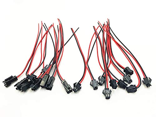 10 sets Male & Female JST Connectors Lock Type
