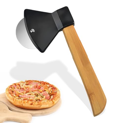 Rotella Tagliapizza Taglia pizza a forma di ascia in acciaio inox Utensili da cucina lavabili in lavastoviglie