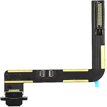 Dock Connector Compatible with iPad Air A1474 A1475 | iPad 5 5th Gen 9.7 inch 2017 A1822 A1823 | iPad 6 6th Gen 2018 A1893 A1954 Charging Port Replacement Flex CableBlack