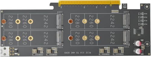 Adaptador PCIe M2 5.0 x16 soluciona falta de espacio SSD NVMe M.2
