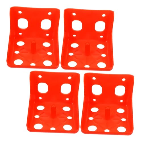 Porte-sel pour bétail lot de 4 supports de bloc à lécher pour moutons et vaches en PE