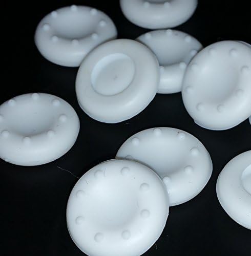 Silicone Thumb Grip cover 6pairs /12 pcs for PS3 / PS4 / Xbox 360 / Xbox One / Wii Game joystick controller cover WHITE