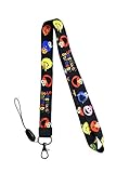 Diseño de moda: cordón de impresión a doble cara de alta calidad a todo color y alta resolución, perfecto para llaves, teléfonos, insignias o soporte USB.