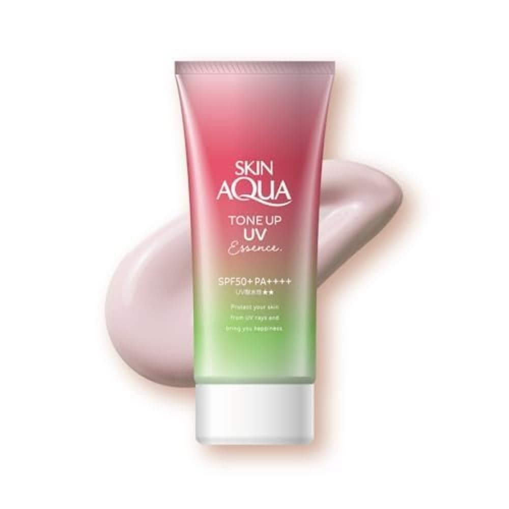 SKIN AQUATone Up UV Essence 80g - Rose