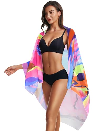 Image of CHICGAL Sarong Wraps Swimsuit Coverup for Women Bathing Suit Cover Up Summer Bikini Beach Swimwear 2026