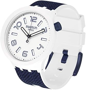 swatch big bold deep snow white navy